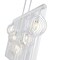Z-Lite Contour 5 Light Chandelier, White & Gloss White 801-5L-WH - alternate 2